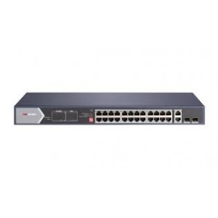 28-Port Gigabit Unmanaged Hi-PoE Switch - DS-3E0528HP-E